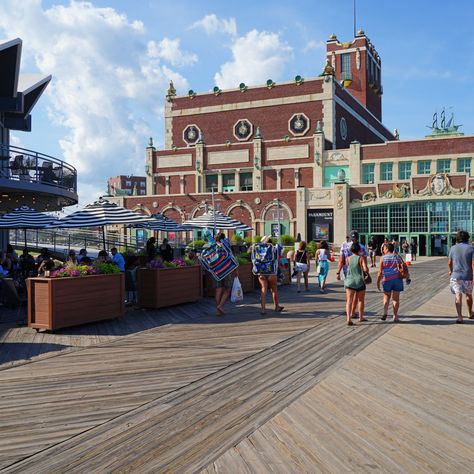 12 Fantastic Experiences In Asbury Park, The Queen Of The Jersey Shore Asbury Park Boardwalk, Things To Experience, Asbury Park Nj, Splash Park, Ocean Grove, Ocean Club, Neoclassical Architecture, Festivals Around The World, Asbury Park