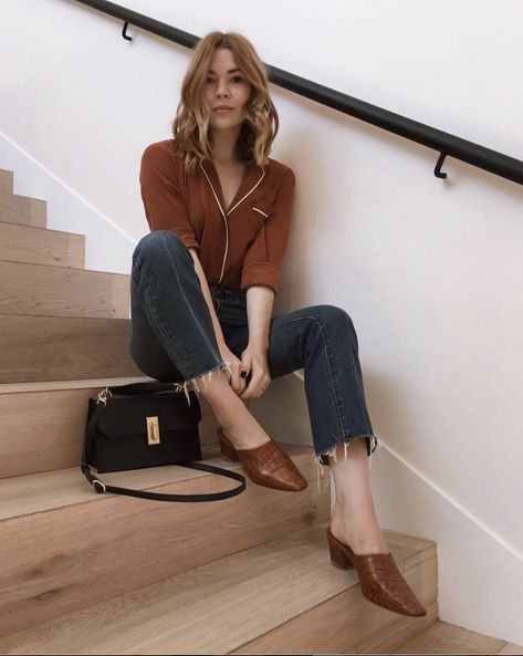 Pretty Little Fawn, Looks Jeans, Parisian Chic Style, Personal Style Inspiration, Current Fashion, Rachel Comey, Casual Fall Outfits, Style Chic, Casual Style Outfits