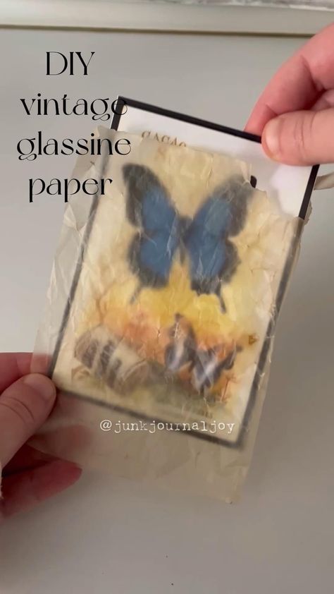 Easy Toddler Crafts: Simple Ideas for Little Hands Therapeutic Journaling, Junk Journal Ideas Inspiration, Diy Ephemera, Card Ideas Handmade, Ephemera Diy, Gift Card Presentation, Glassine Paper, Card Making Tools, Crafts Simple