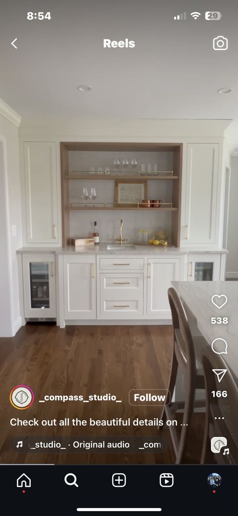 Built in dining room Built In Shelves For Dining Room, Built In Shelf Dining Room, Breakfast Room Built Ins, Dining Room Design Built Ins, Dining Room Bar Cabinet Ideas, Dining Room Custom Cabinets, Dining Room Beverage Center, Dining Area Built Ins, Custom Built In Dining Room Buffet