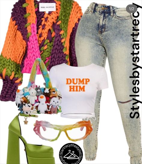 Stylesbystartrecy's Nicki Minaj loo Collection on LTK 70s Attire, Looks For Winter, Cute Highschool Outfits, Birthday Outfit For Women, 2000s Fashion Trends, Cute Outfits With Jeans, Book Me, Fasion Outfits, Azalea Wang