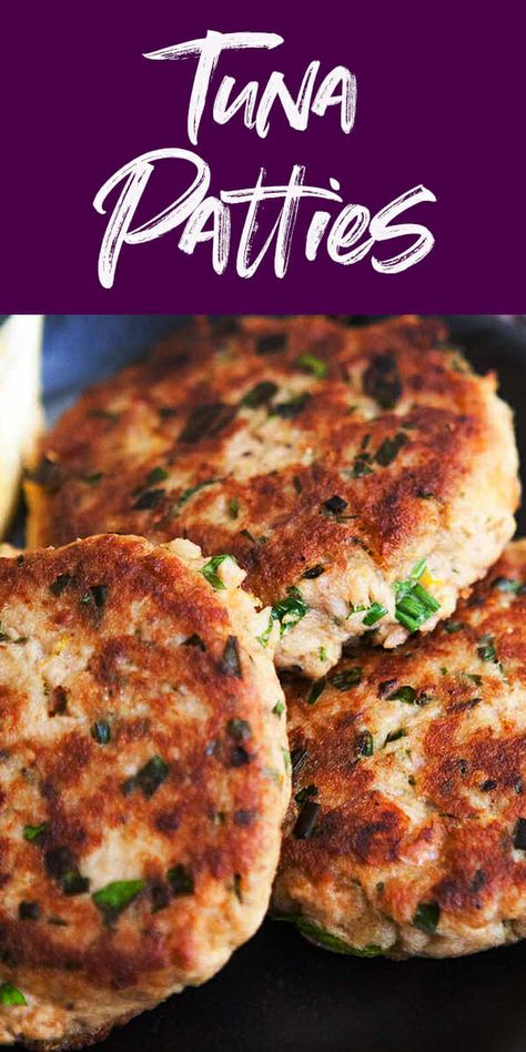 Tuna Patties Healthy, Tuna Patties Easy, Healthy Tuna Recipes, Tuna Patties Recipes, Tuna Fish Recipes, Tuna Burgers, Canned Tuna Recipes, Tuna Patties, Tuna Cakes