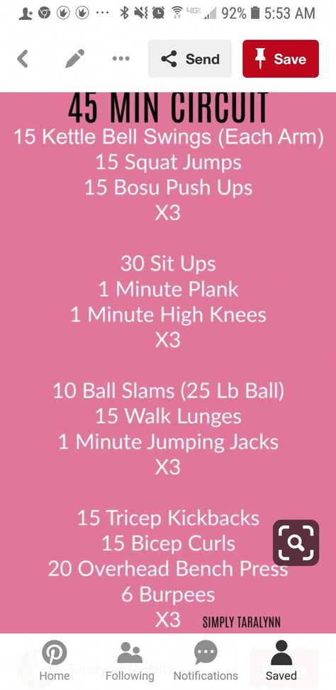 45 Minute Strength Workout, 45 Minute Workout Gym, 45 Minute Hiit Workout, Flat Tummy Juice, Endomorph Workout, Accessory Workout, 45 Minute Workout, Sunday Workout, Strength Workouts