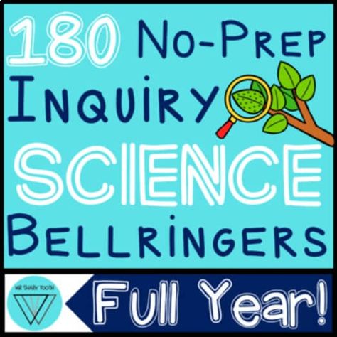 Science bell ringers | TPT Science Bell Ringers Middle School, Science Bell Ringers, Science Middle School, Types Of Science, Physical Science Lessons, Sixth Grade Science, Writing Steps, Science Inquiry, Exit Slips