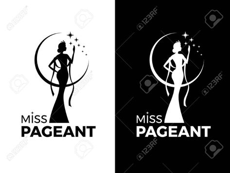 Pageant Logo, Evening Background, Crown Vector, Miss Pageant, Star Vector, Billionaire Life, Star Clipart, Logo Beauty, Queen Crown