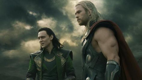 Marvel to behold (Credit: Marvel Studios) Tom Hiddleston Interview, Thor And Loki, Thor The Dark World, Thor 2, Loki Wallpaper, Thor Loki, World Movies, Owen Wilson, Dark World