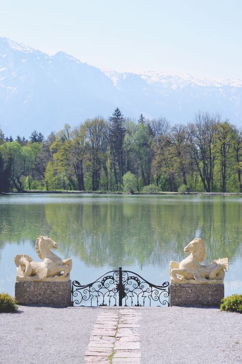 48 Hours in Salzburg // Visiting Leopoldskron in Austria, where The Sound of Music garden scenes were filmed Sound Of Music Filming Locations, Salzburg Austria Aesthetic, Austria Sound Of Music, Sound Of Music Tour, Sound Of Music Movie, Music Garden, The Sound Of Music, Salzburg Austria, Austria Travel