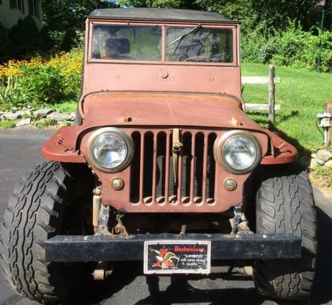 Cheap Jeep? 1946 Willys CJ2A Wagon Wheel, Willys Jeep, Car Cartoon, Pretty Good, Jeep