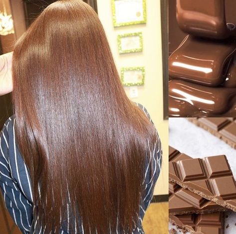 Chocolate Weave Hair, Hair Dye Chocolate Brown, Chocolate Brown Silk Press Natural Hair, Colored Hair For Dark Skin, Chocolate Brown Weave, Brown Dyed Natural Hair Dark Skin, Chocolate Brown Dyed Hair, Dark Brown To Chocolate Brown Hair, Chocolate Natural Hair