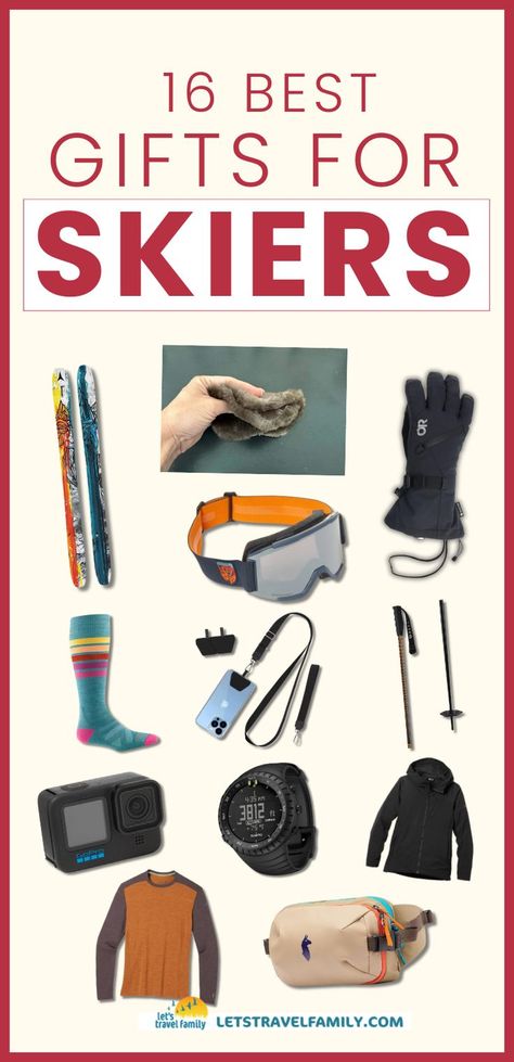 Look no further than our skiing gifts guide for the perfect present for the ski-lover in your life! Whether you're searching for Christmas presents for skiers or unique gift ideas, we have you covered. From essential skiing gear like ski goggles and backcountry skiing base layers to luxurious gifts like premium skis or a season pass, we have something for every skiing enthusiast. Start your shopping adventure today by browsing our curated selection of skiing gifts! Backcountry Skiing Gear, Day Hike Packing List, Winter Hiking Gear, Skiing Gear, Ski Base Layers, Luxurious Gifts, Backcountry Skiing, Ski Gifts, Ski Pass