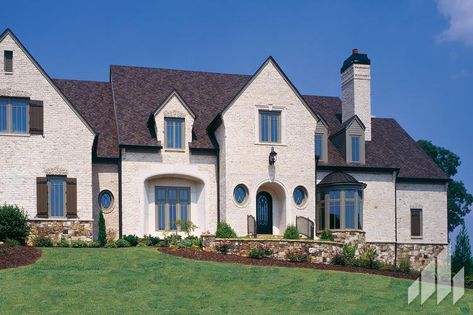 Hamilton by General Shale Bayou House, Gray Brick, Brown Brick, Building Stone, Brick Masonry, Grey Brick, Brick Exterior House, Porch Flooring, Stone Products