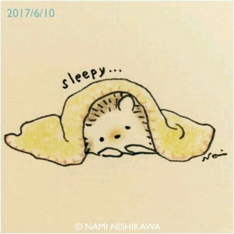 Sleepy Drawing, Sleepy Illustration, Cute Hedgehog Drawing, Sleepy Hedgehog, Hedgehog Drawing, Hedgehog Illustration, 심플한 그림, Sleeping Animals, Hedgehog Art