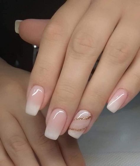 Classy Gel Nails, Elegant Touch Nails, Engagement Nails, Fall Nail Ideas, Hello Nails, Simple Gel Nails, Casual Nails, Tip Nails, Square Head