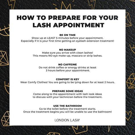 ‼️ SAVE THIS POST AND SHARE ON YOUR PAGE ‼️ . . The ultimate lash appointment prep advice for your clients! ▶️ DM us for a FREE… Lash Tech Tips For Clients, Prep For Lash Appointment, Educational Lash Posts, Lash Tech Advice, Lash Facts Quotes, Lash Class Ideas, Lash Extension Tips For Clients, Lash Extensions Facts, Lash Appointment Prep