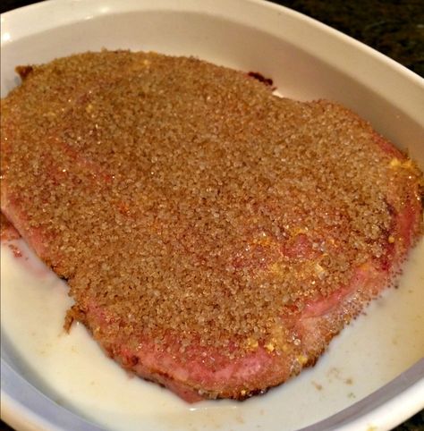 Cooking Ham Steak, Ham Slices Recipes, Ham Steak Dinner, Baked Ham Steak, Grilled Ham Steaks, Ham Steak Recipes, Food For Health, Ham Recipes Baked, Fresh Ham