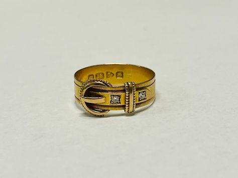 Chester England, Diamond Belt, Buckle Ring, Nail Jewelry, Diamond Cross Pendants, American Jewelry, Vintage Ring, Ring Gold, Gold Jewellery