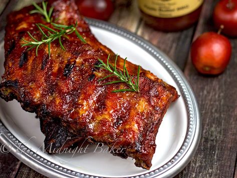 Apple Butter BBQ Ribs Bbq Recipes Ribs, Carne Guisada, Pork Rib Recipes, Smoked Ribs, Smoked Food Recipes, Bbq Ribs, Bbq Pork, Rib Recipes, Pork Dishes