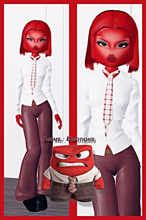 Dress To Impress Outfits Inside Out, Inside Out Characters Dress To Impress, Anger Outfits, Emotions Dti Ideas, Dti Outfits Roblox Inside Out, How To Get Long Nails In Dress To Impres, Dti Roblox Emotions, Dti Outfits Roblox Theme Apology Video, Anger Inside Out Dress To Impress