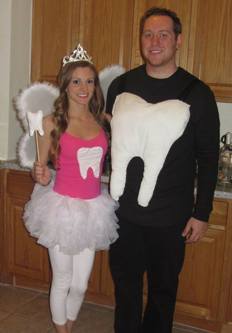 Halloween Costumes For Moms, Costumes For Moms, Gumball Machine Halloween Costume, Tooth Fairy Halloween, Tooth Fairy Costume, Libby Lu, Weird Objects, Tooth Costume, Tooth Fairy Costumes