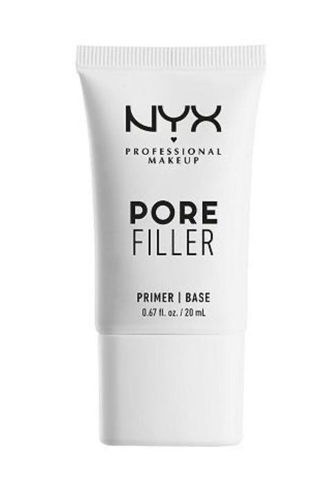 The NYX Professional Makeup Pore Filler Blurring Primer is a cosmetic product specifically formulated to minimize the appearance of pores and create a smooth canvas for makeup application. This primer works by filling in and blurring the look of pores, fine lines, and other imperfections, resulting in a more even and flawless complexion. Fat Lip Oil, Nyx Pore Filler, Pore Filler Primer, Rachel Price, Powder Maybelline, Owala Water Bottle, Halo Glow Liquid Filter, Fit Me Powder, Pore Filler