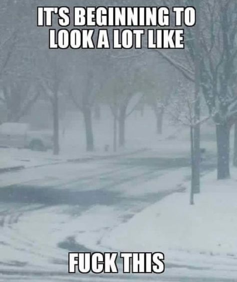 33 Funniest Memes & Random Pics to Humor Your Heart | Team Jimmy Joe Funny Winter Quotes, Cold Weather Funny, Snow Quotes, Winter Humor, Snow Humor, Weather Memes, Hate Winter, Winter Quotes, Golf Quotes