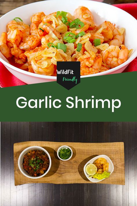 Wildfit Spring Recipes, Nutritional Yeast Recipes, Shrimp Recipes Healthy, Sugar Free Diet, Garlic Shrimp, Eating Raw, Spring Recipes, Dinner Dishes, Protein Foods