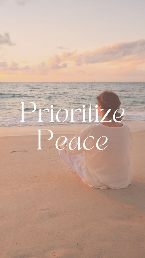 april.anxietycoach on Instagram: Prioritize peace in your life. If this is an area of your life that you want to improve and need some extra support in, I’d love to… Vision Board Areas Of Life, Peaceful Life Vision Board, Peace For Vision Board, Peace Of Mind Vision Board, Inner Peace Vision Board, Peace Vision Board, Prioritize Peace, Beautiful Vision Boards, Freedom And Peace