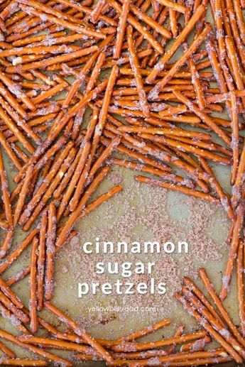 Cinnamon Sugar Pretzels With Butter, Cinnamon Pretzel Sticks, Pretzels Sticks, Cinnamon Pretzels, Seasoned Crackers, Yellow Bliss Road, Rolo Pretzels, Cinnamon Sugar Pretzels, Pretzel Snacks