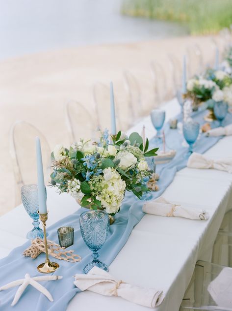 Boy Baby Shower Table, Ocean Baby Shower Theme, Nautical Baby Shower Boy, Sailor Baby Showers, Themed Baby Shower Ideas, Ocean Baby Showers, Beach Baby Showers, Baby Shower Table Decorations, Sea Baby Shower