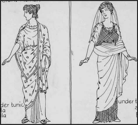 "Palla is a traditional ancient Roman mantle worn by women, fastened by brooches. It was similar to the pallium that a man would wear. The shape was rectangular instead of semi-circular as with the traditional toga." - Google Ancient Rome Clothing, Ancient Roman Clothing, Roman Clothing, Roman Toga, Byzantine Fashion, Study Exam, Roman Clothes, Roman Dress, Greek Dress