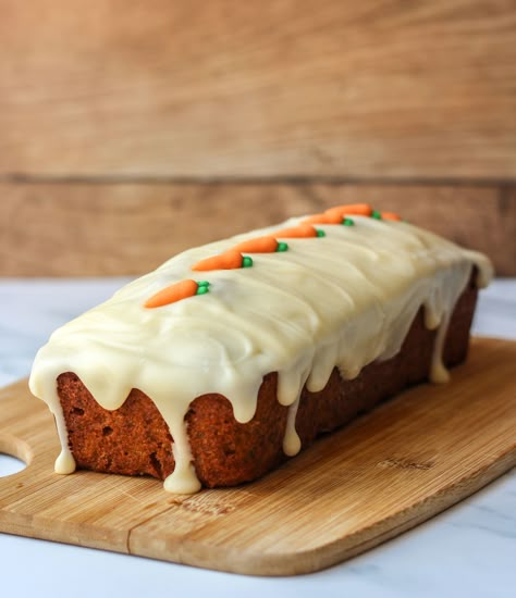 Carrot Loaf Cake Carrot Pound Cake, Carrot Cake Loaf Recipe, Chocolate Carrot Cake, Carrot Loaf, Carrot Cake Loaf, Carrot Cake Recipe Easy, Cake Loaf, Loaf Cake Recipes, Mini Torte