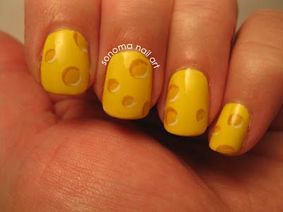 We need to create some "corn" nails!  Little niblets on the nails!  From another pinner:  These #cheese nails are amazing, and perfect for #Packers games. #Wisconsin Cheese Nails, Green Bay Packers Nails, Packer Nails, Cheese Festival, Best Lemon Bars, Daily Nail, Artisan Cheese, Nails Inc, Nail Art Inspiration