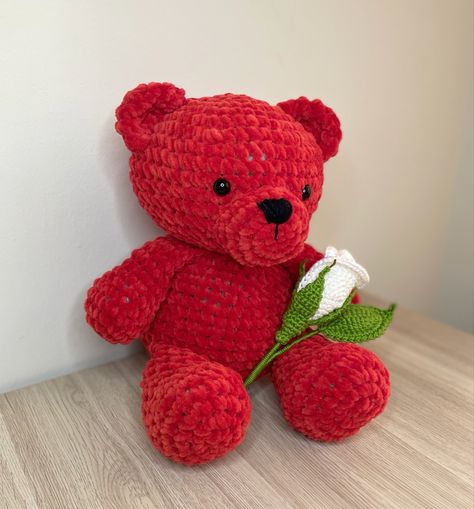 Oso en crochet, ideal para San Valentín Biker Photoshoot, Fun Crochet, Fun Crochet Projects, Ideas Crochet, Crochet Ideas, Crochet Projects, Amigurumi, Teddy Bear, Crochet