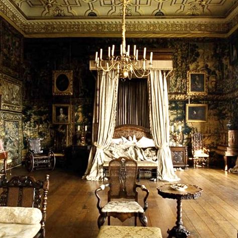 Image from ‘The Favourite’  Hatfield House Movie Bedroom, 2024 Home Decor, Hatfield House, Castle Bedroom, English Interior, Victorian Bedroom, Outdoor Seating Area, Fantasy House, The Favourite