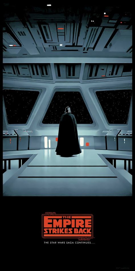 Empire Strikes Back Poster, Matt Ferguson, Saga Art, Star Wars Painting, Anakin Vader, Star Wars Background, Star Wars Prints, Star Wars Trilogy, Septième Art