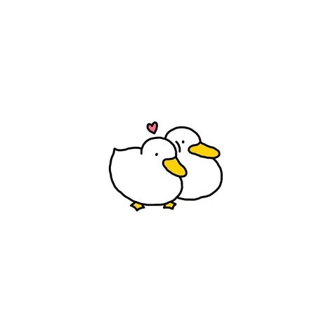 Happy New Year Drawing, New Year Drawing, New Year Doodle, Happy Doodles, Duck Drawing, Mini Doodle, Duck Art, Creative Drawing Prompts, Happy Pictures