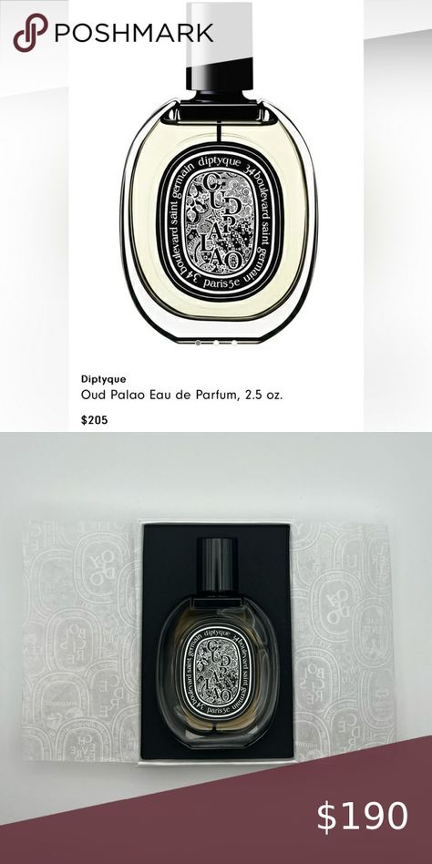 Diptyque
Oud Palao Eau de Parfum, 2.5 oz. Vanilla Incense, Bulgarian Rose, Liquid Gold, Signature Scent, Incense, Scents, Fashion Tips, Clothes Design