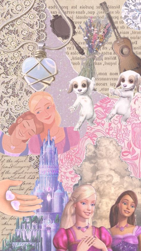 #barbie #diamondcastle #barbieaesthetic #y2k #nostalgia #pink Old Barbie Movies Aesthetic, Barbie Aesthetics, Wallpaper Fofo, Old Barbie, Barbie Wallpaper, Movie Collage, Y2k Nostalgia, Barbie Aesthetic, Barbie Movies