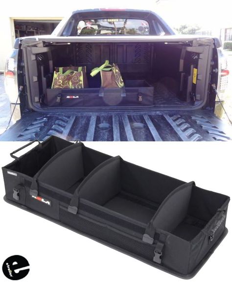 Camping in a pickup truck is one of the best ways to get off the beaten path and explore the outdoors. Last boks full size truck bed cargo box organizer slides out onto your tailgate for easy access to load or unload your cargo truck accessories stores and protects your cargo and your truck. Get It Together With These Simple And Convenient Organizers For Your Vehicle S Trunk Or Rear Car Truck Bed Storage Truck Bed Accessories Truck Bed Organization But truck beds can be a hassle to organize.Truc Silverado Accessories, Car Camping Organization, Ford 150, Truck Bed Organization, Bed Organizer, Truck Accesories, Tacoma Accessories, Office Safety, Truck Organization