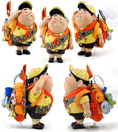 Carl From Up, Up Movie Costume, Russell Up Movie, Pixar Character Design, Russel Up, Scout Knots, Up 2009, Up Pixar, Stitch Movie