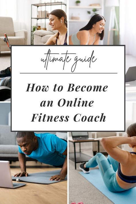 How to become an online fitness coach (Everything you need to know) Get More Clients, Fitness Coaching, Online Fitness Coaching, Online Personal Trainer, Online Personal Training, Local Gym, Fitness Business, Online Fitness, More Clients