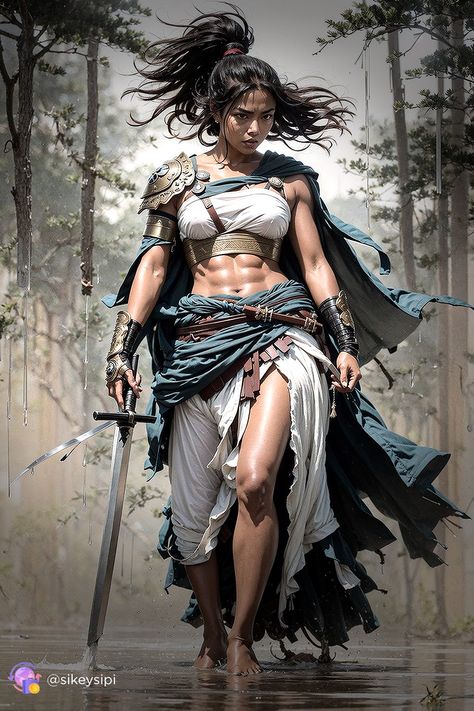 Warrior of Strength: A Generative Art Heroine Meet the embodiment of power and grace in this stunning generative artwork of a warrior woman. Every detail highlights her strength and determination. Explore more powerful female figures by joining our Telegram channel! #generativeart #warriorwoman #digitalart #telegram #femalepower #generativeart, #warriorwoman, #digitalart, #telegramchannel, #femalepower, #art A Warrior Woman, Lady Warrior, Warrior Goddess, Marvel Heroines, Marvel Superheroes Art, Disney Princess Artwork, Magical Images, New Warriors, Warrior Women