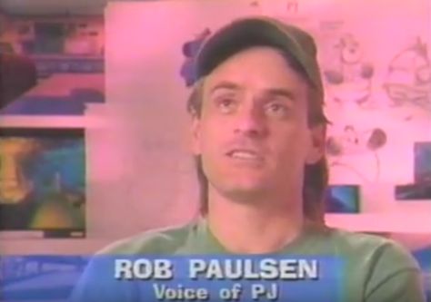 Rob Paulsen (voice of PJ in A Goofy Movie. Cool hair) Rob Paulsen, Ben Schwartz, A Goofy Movie, Goof Troop, Cool Hair, Iron Man Tony Stark, Goofy Movie, Lex Luthor, Barry Allen