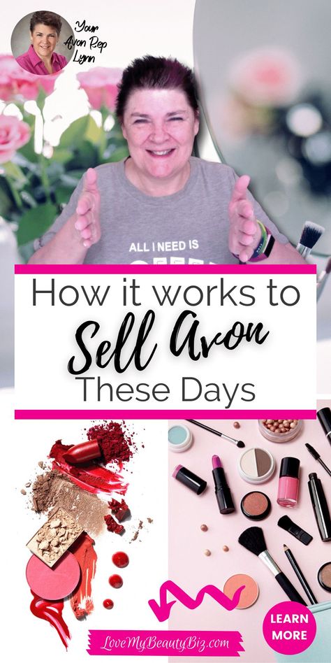 Most everyone has heard of Avon. Most of us remember those fresh smelling lotions and potions our mothers either bought or sold. Have you wondered what it would be like to Sell Avon these days? What you might not know is that Avon is a multi-million-dollar business with a product line to match any beauty conglomerate nationwide. And that’s why, when starting their own home business, most people turn to Avon... #Avon #SellAvon #SellAvonOnline #MakeMoneyFromHome #HomeBusiness #Entrepreneur Avon Ideas Marketing, Avon Gift Baskets, Avon Representative Business, Avon Facebook, Amazing Brochure, Avon Marketing, Avon Beauty Boss, Sell Avon Online, Avon Skin Care