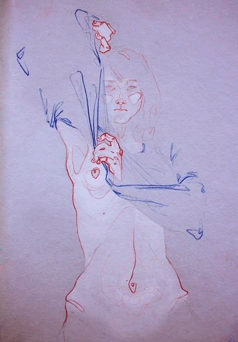 Adara Sanchez Anguiano, Adara Sanchez, Arte Inspo, Art And Illustration, A Drawing, Art Plastique, Figure Painting, Figurative Art, Art Techniques