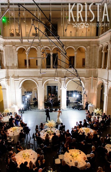 Gorgeous wedding at the Harvard Art Museums. First Dance by © Krista Photography, Boston Wedding Photographers Harvard Art Museum Wedding, Boston Wedding Venues, Art Museum Wedding, Harvard Art Museum, Boston Wedding Photographer, Art Museums, Bridal Musings, Boston Wedding, Museum Wedding