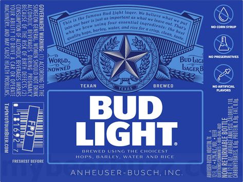 Bud Light Adding “No Corn Syrup” To Packaging Lon Bia, Sublimation Ideas Projects Inspiration, Beer Pong Tables, Custom Koozies, Cup Decal, Custom Tumbler Cups, Diy Cups, Tumbler Cups Diy, Glitter Cups