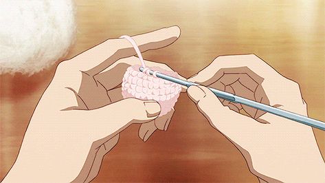 Notion Library, Anime Crochet, Sewing Aesthetic, Banner Gif, Chibi Drawings, Cartoon Gifs, Aesthetic Gif, Diy Prints, Crochet Art