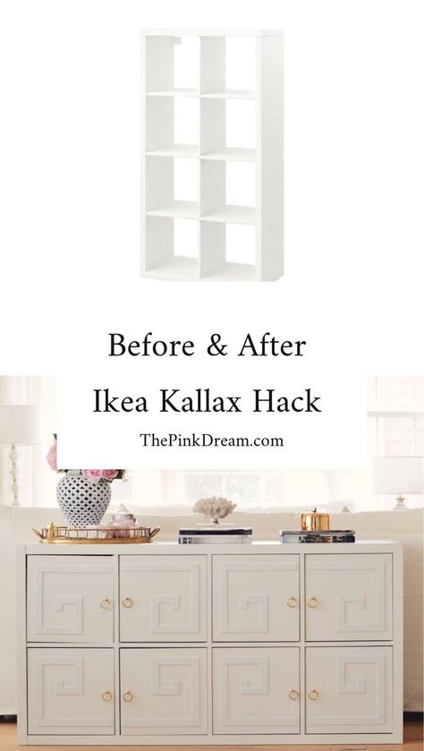 Step by Step Ikea Kallax Hack: How to Add Doors And Overlays to the Kallax Unit Ikea Kallax Hack Shoes, Kallax With Doors, Ikea Cubby, Kallax Unit, Malm Ikea, Shelf Ikea, Ikea Kallax Shelf, Ikea Shelf, Kallax Hack