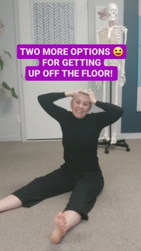 Leanne Scott | MOVE Smarter Coach | 🙏 SAVE This post ⚠️ if you are experiencing any difficulty Getting up OFF the Floor. You may have fears related to Pain, Mobility Loss, and... | Instagram Get Up From The Floor, How To Get Up From The Floor, Getting Up Off The Floor Exercises, Getting Up Off The Floor, How To Get Up Off The Floor, Getting Up From The Floor, Exercise And Mental Health, Are You Scared, Chair Exercises